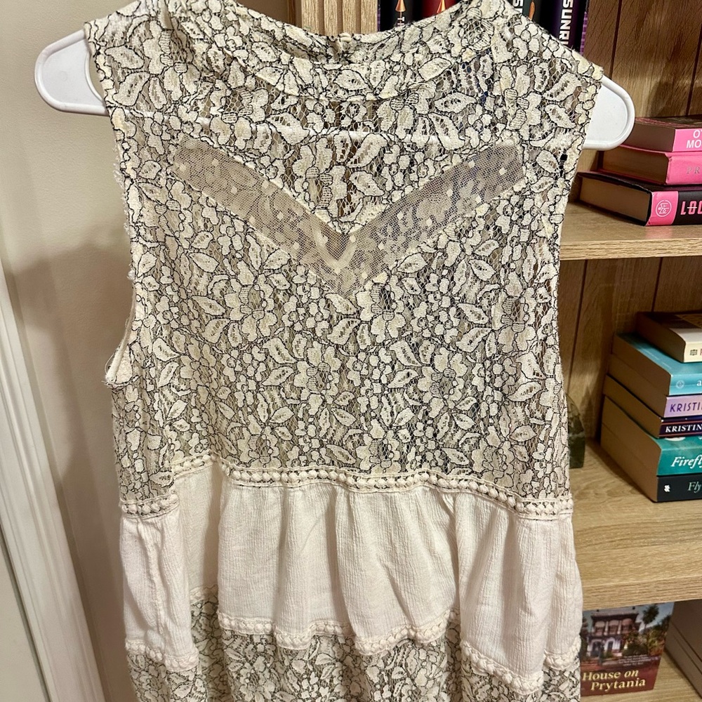 Lace Tank Top Blouse